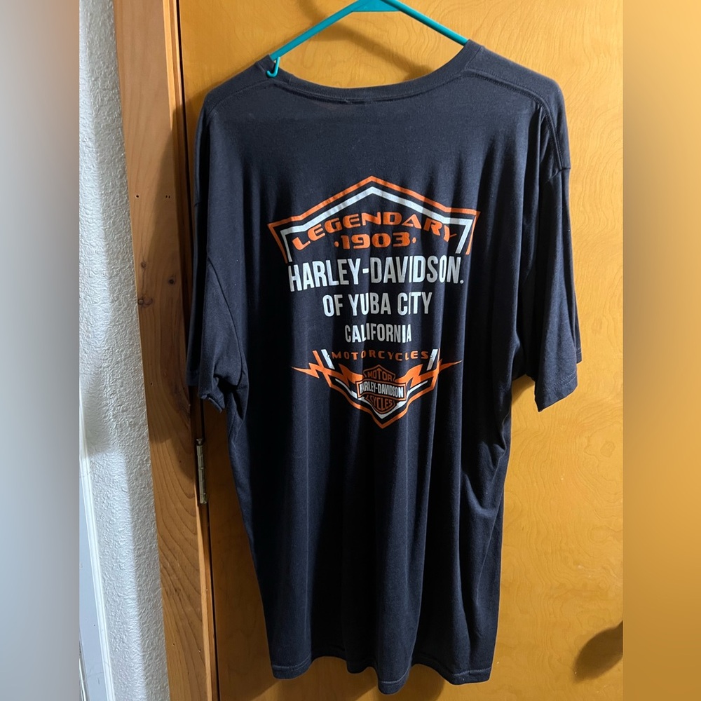 Harley-Davidson Dark Gray Graphic Tee. Men’s XXL - Picture 4 of 4